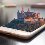 mobile phone, metaverse, smartphone, hohenzollern castle, castle, virtual reality